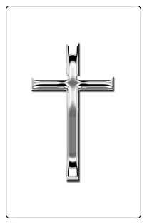 DF35T 510 SL WT Silver Single Cross White Background copy